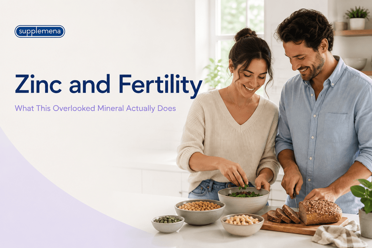 Zinc and Fertility: What This Overlooked Mineral Actually Does