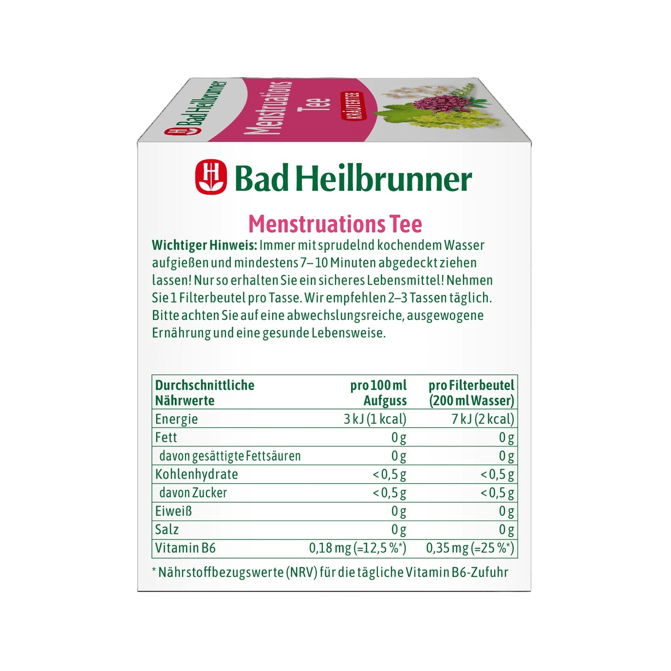 Menstrual Tea – Bad Heilbrunner